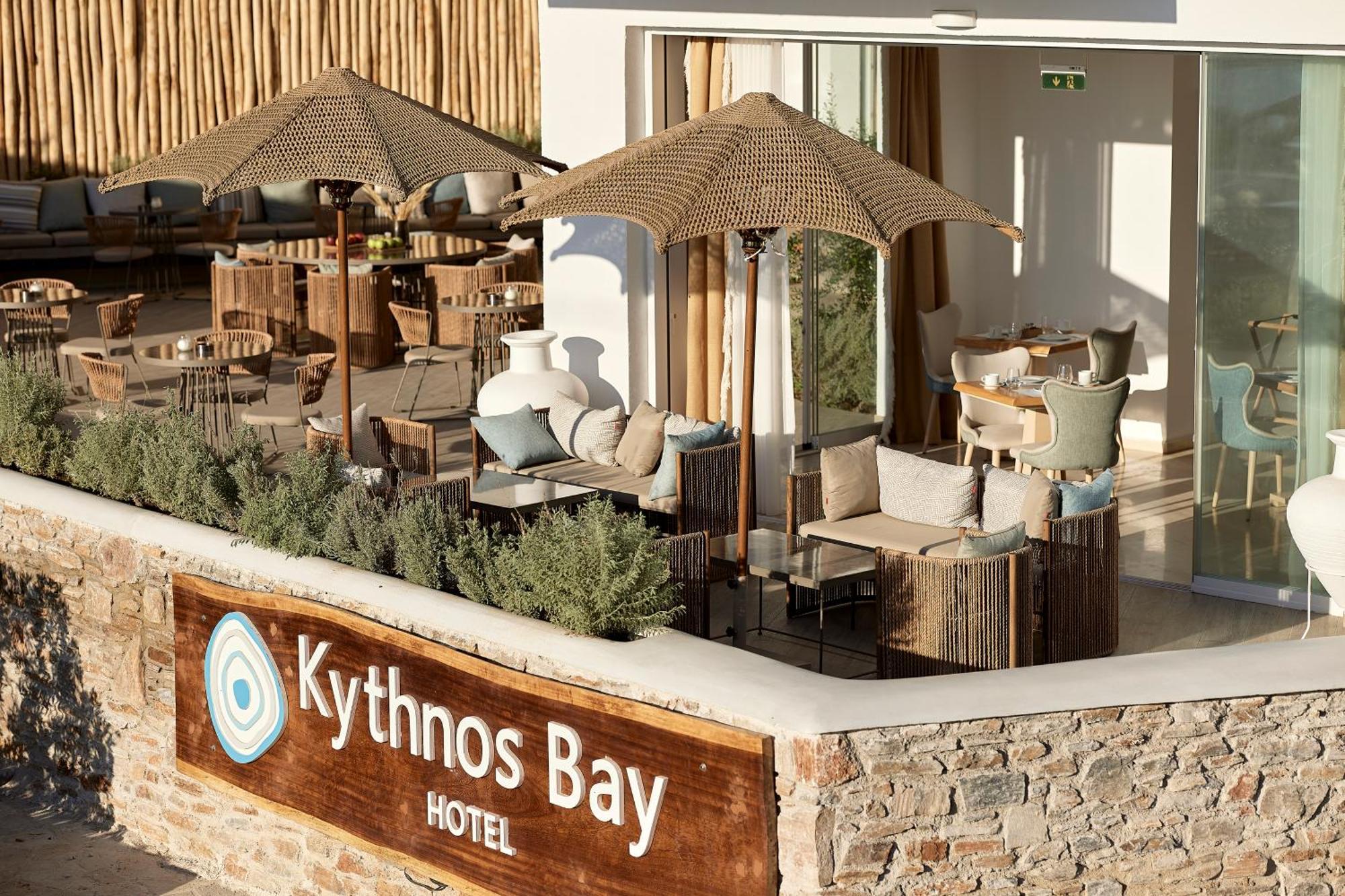 Kythnos Bay Hotel Loutrá Exterior foto