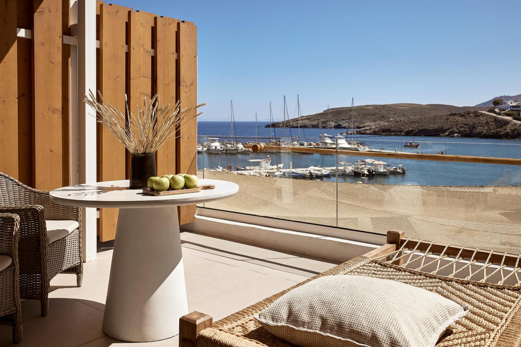 Kythnos Bay Hotel Loutrá Exterior foto